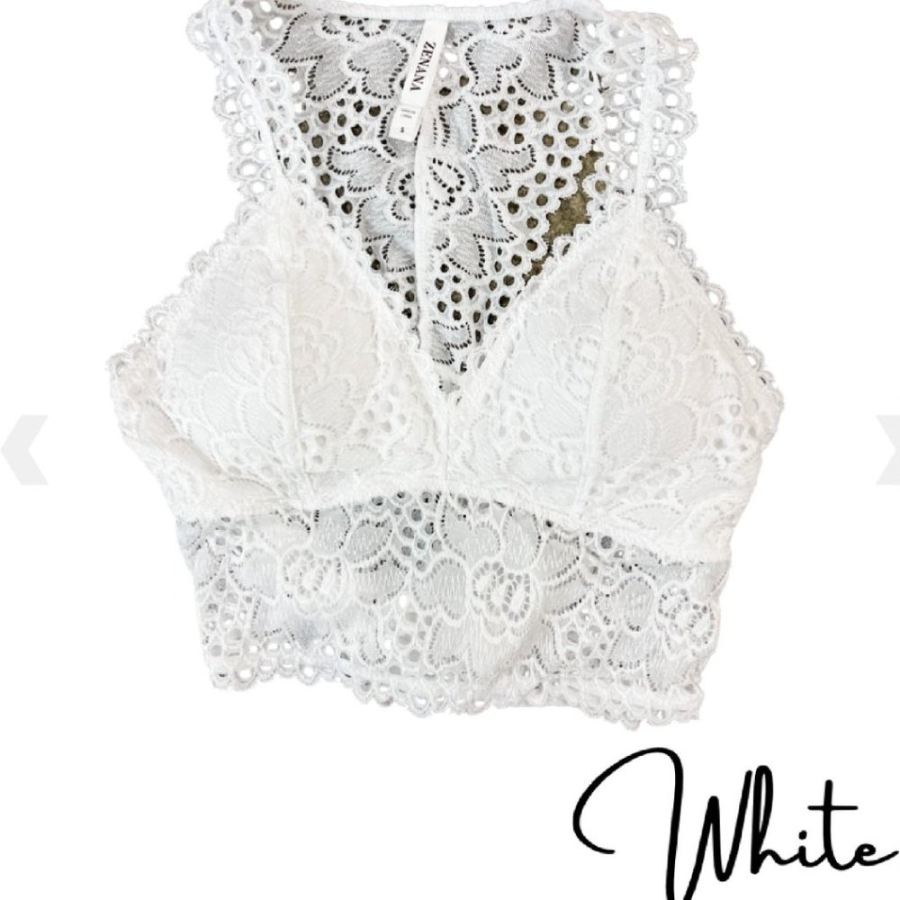 Stretch Lace Bralette.